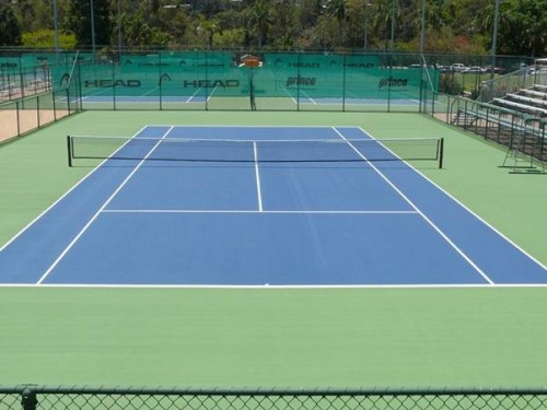 The new Centre Court in its pristine state