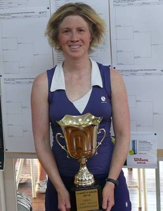 Geeske Peeters  -  2011 UQ Tennis Club Ladies’ Singles Champion